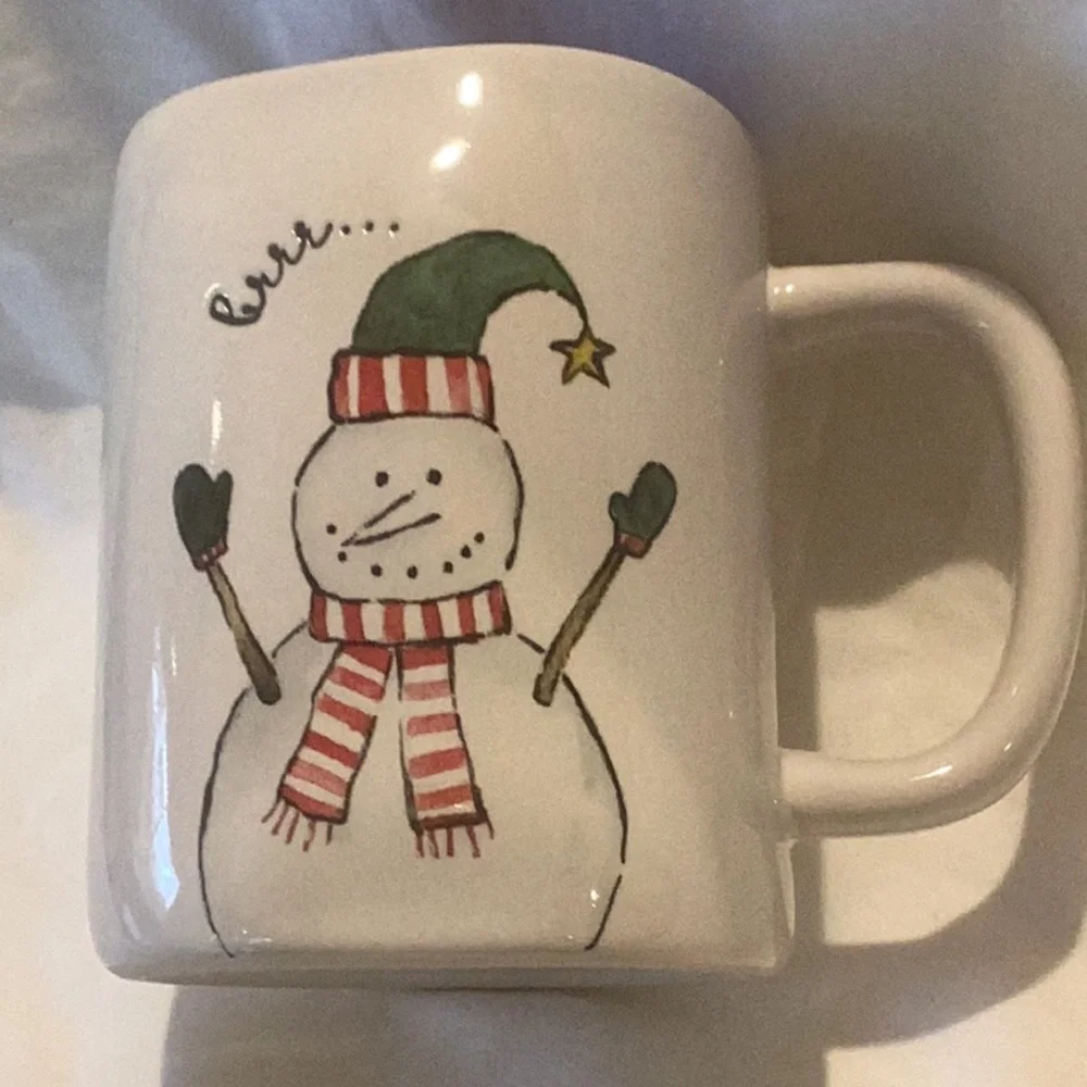 Rae Dunn Brrr Snowman mug